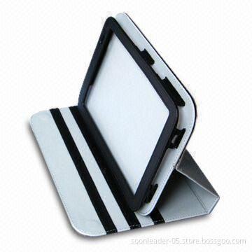 Luxury Leather Flip Case for Samsung Galaxy Tab, Available in Black